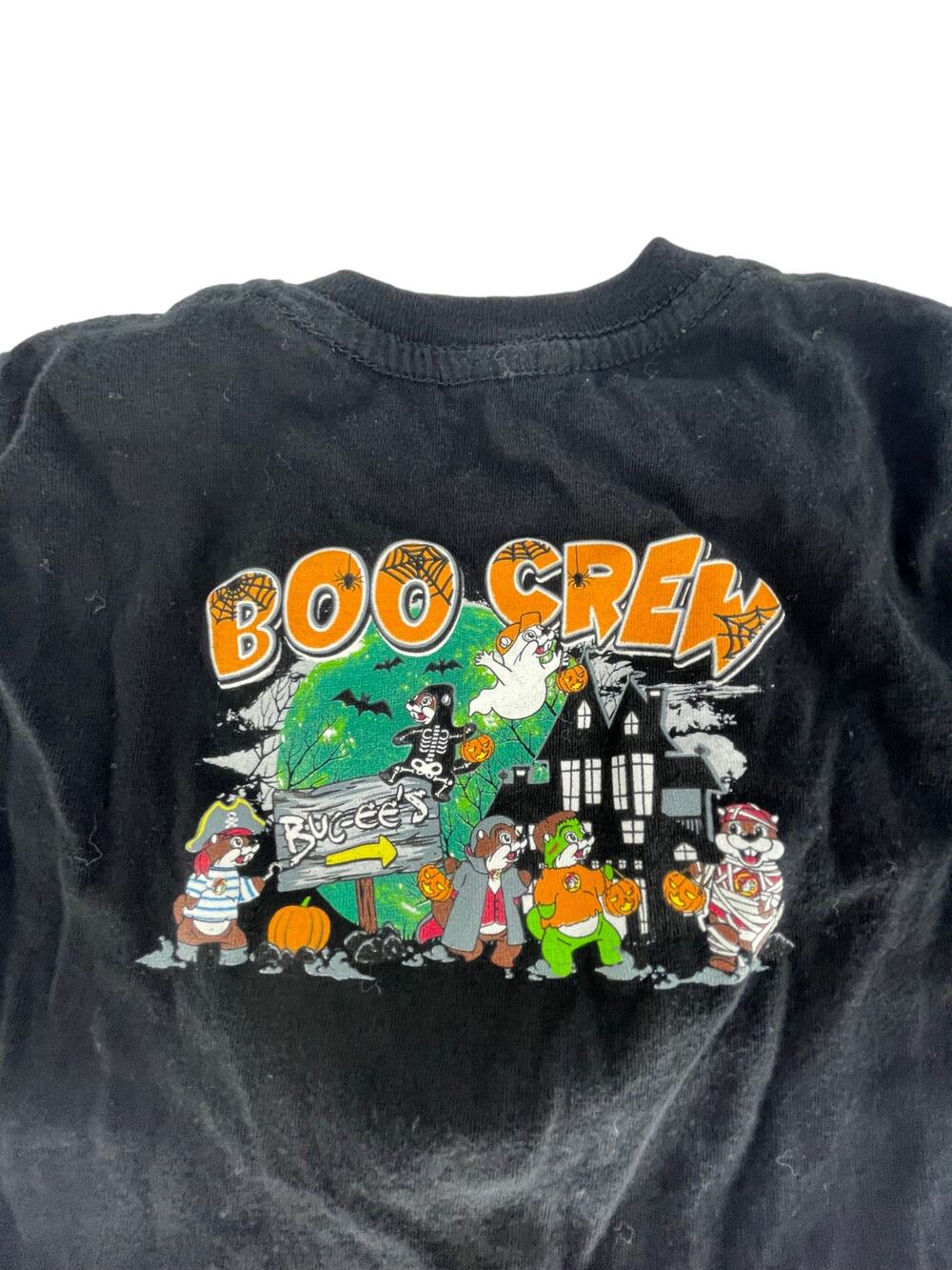 Buc-Ee's Boys Black Short Sleeve Crew Neck Graphic T-Shirt Size 4T
